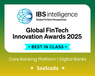 IBSi Core Banking award logo, 2025