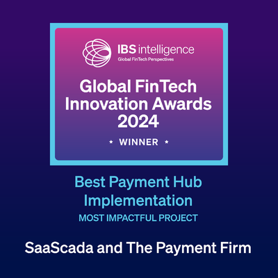 IBSi Payment Hub award logo, 2024